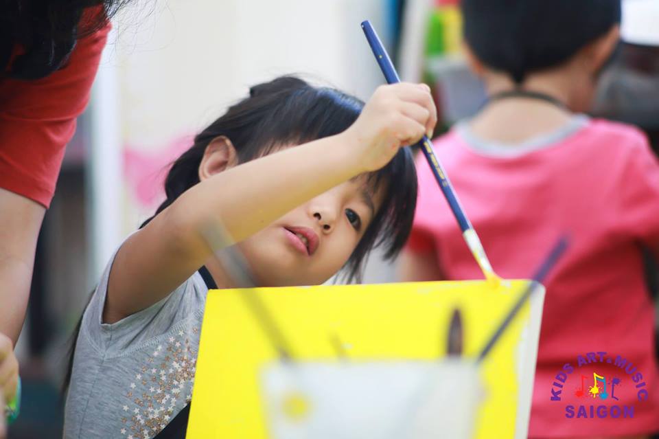 Lớp dạy vẽ cho trẻ em - Kids Art & Music Saigon TP.HCM hình ảnh 2