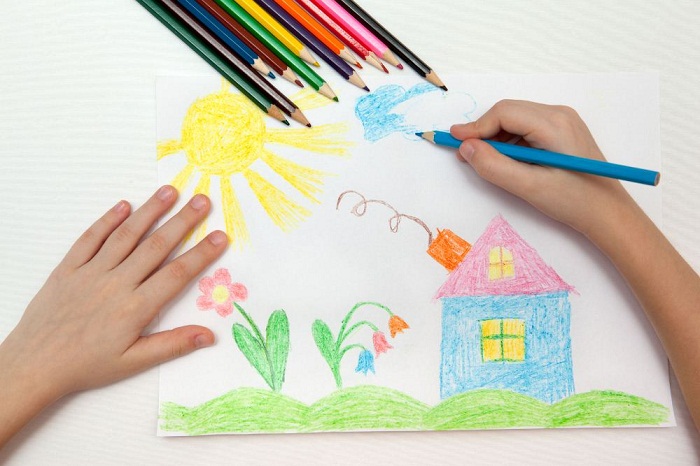 Triển lãm tranh tại lớp vẽ cho bé ở quận Tân Bình