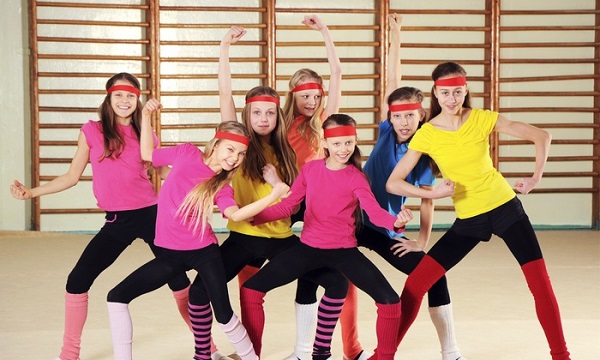 Trung tâm thể dục thẩm mỹ ở quận 1 dạy bé học nhảy aerobic