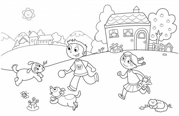 Bé tập tô màu tranh phong cảnh quê hương hình ảnh 21 Bé tập tô màu tranh phong cảnh quê hương hình ảnh 21