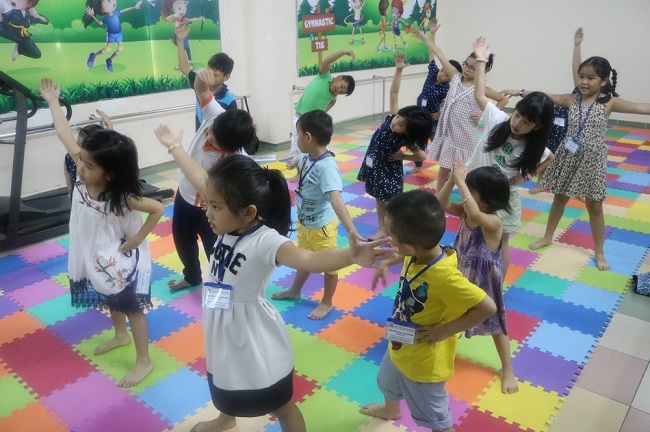 Phụ huynh gian nan tìm chỗ tập aerobic ở Hải Phòng cho bé hình ảnh 2 Phụ huynh gian nan tìm chỗ tập aerobic ở Hải Phòng cho bé hình ảnh 2