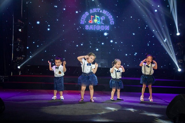 Lớp học múa cho bé ở TPHCM tại Kids Art & Music Sài Gòn - Hình ảnh 1 Những bài múa mầm non hay nhất