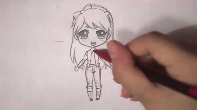 Hướng dẫn vẽ chibi bằng tay cực kì dễ dàng