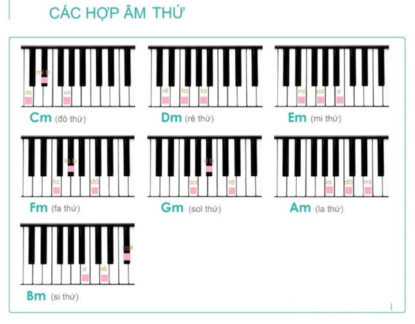 Tổng hợp một số các thế bấm hợp âm piano phổ biến hình ảnh 2 Tổng hợp một số các thế bấm hợp âm piano phổ biến hình ảnh 2