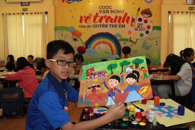 Lớp học vẽ ở quận 1 tp HCM cho mọi lứa tuổi thiếu nhi ảnh 1
