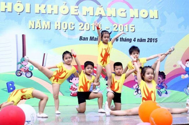 Trung tâm nhảy aerobic thiếu nhi tiểu học ở quận 1 tp HCM hình ảnh 2