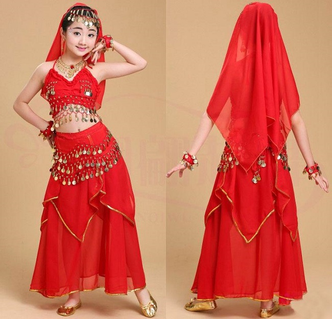 Một vài điều cần lưu ý khi thuê váy múa Ấn Độ