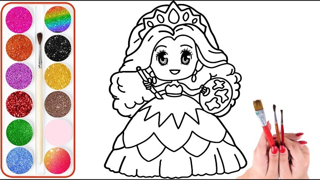 Cách hướng dẫn vẽ chibi tại Kids Art & Music Saigon