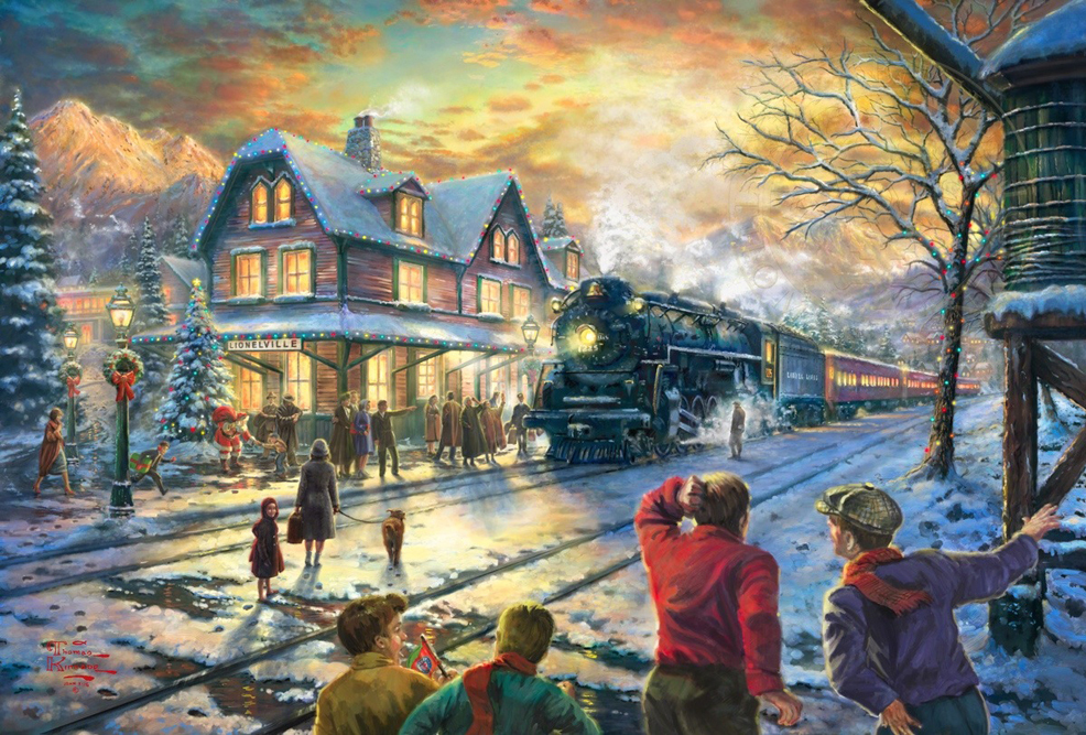 Dạy bé vẽ tranh –  Tìm hiểu về cố họa sĩ Thomas Kinkade