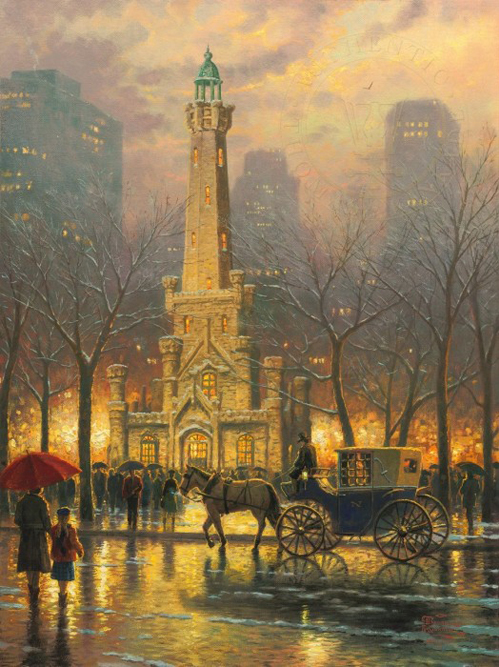Dạy bé vẽ tranh - Tìm hiểu về cố họa sĩ Thomas Kinkade - hình ảnh 3 Dạy bé vẽ tranh - Tìm hiểu về cố họa sĩ Thomas Kinkade - hình ảnh 3