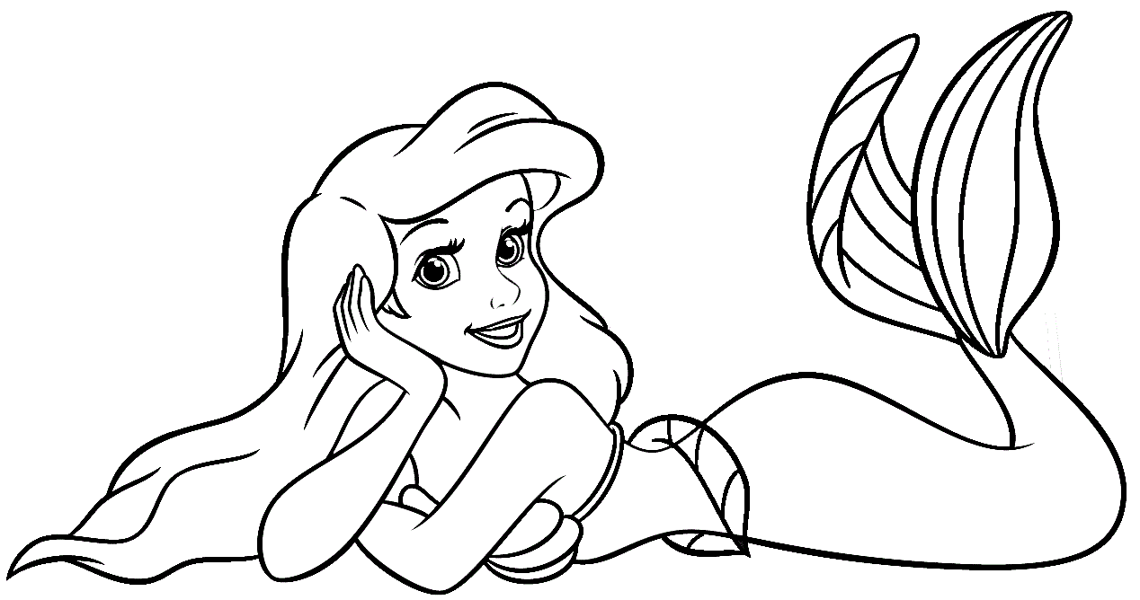 Bộ sưu tập tranh tô màu công chúa Disney cho bé gái - Hình ảnh 21